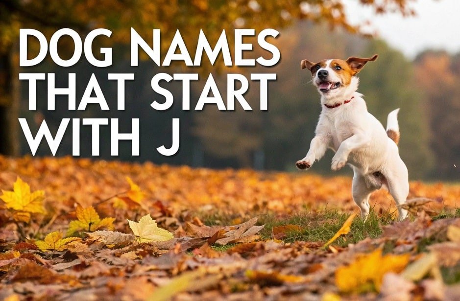 Dog Names That Start With J