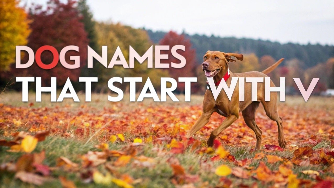 Dog Names That Start With V