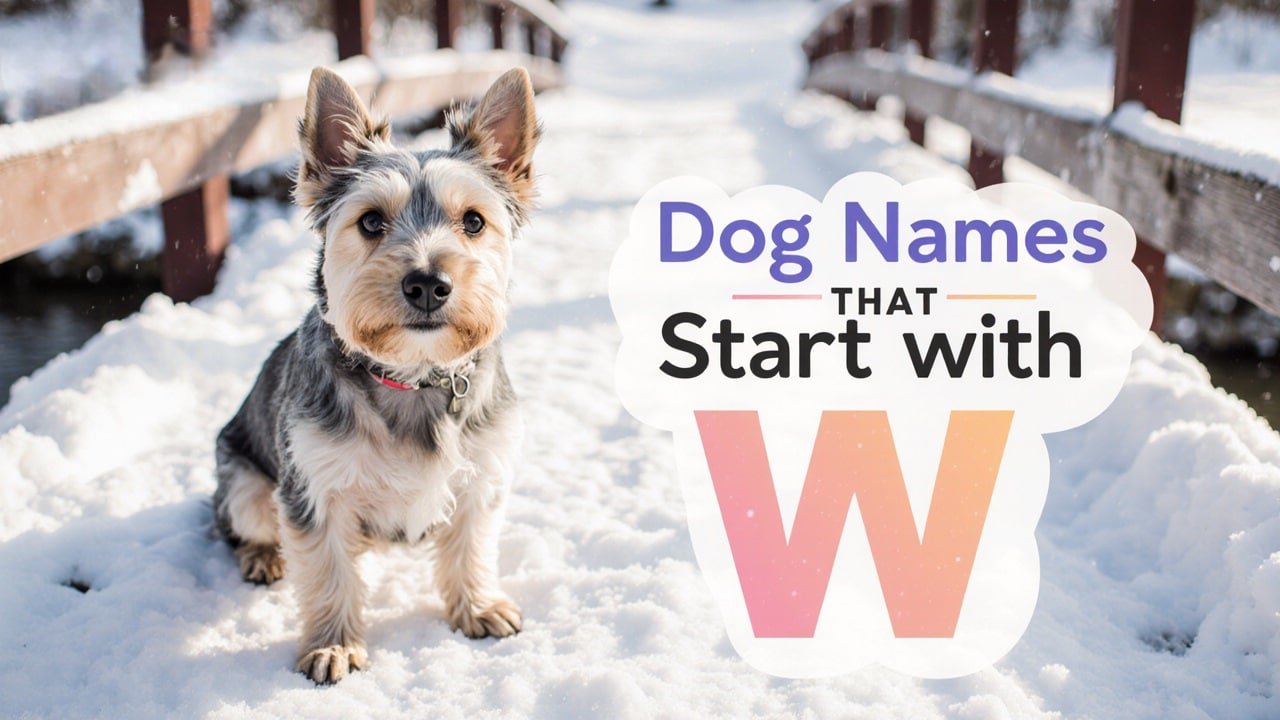 Dog Names That Start With W